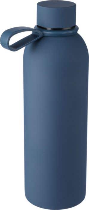 Recycled stainless steel double-walled drinking bottle (500 ml) Sena