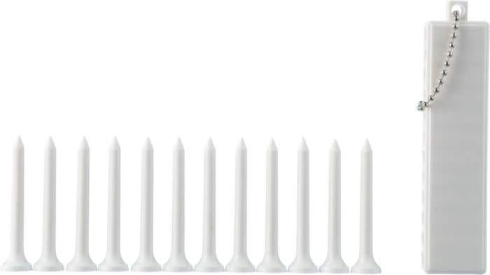 Gerecycled ABS golf tee-set Aveline