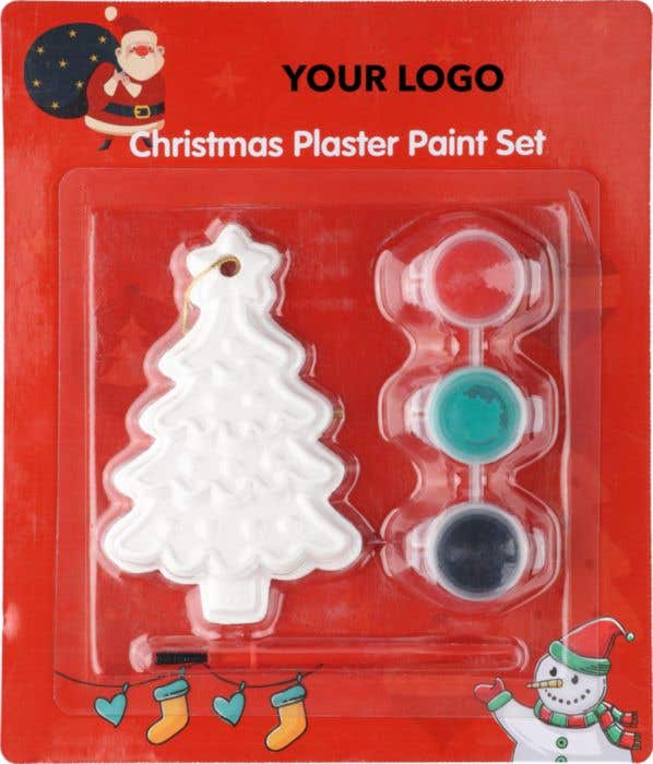 Set pittura Albero di Natale Amaris