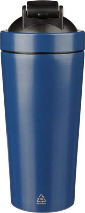 Recycled stainless steel single-walled shaker (750 ml) Orla