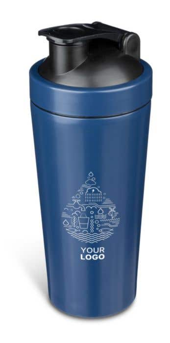 Recycled stainless steel single-walled shaker (750 ml) Orla