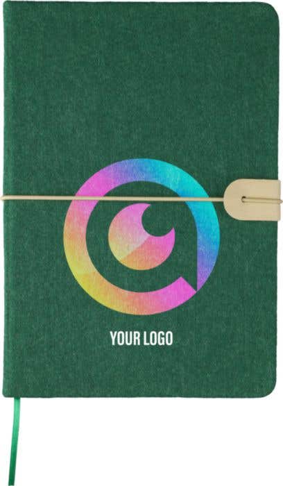 Recycled felt notebook (A5) Dario Original