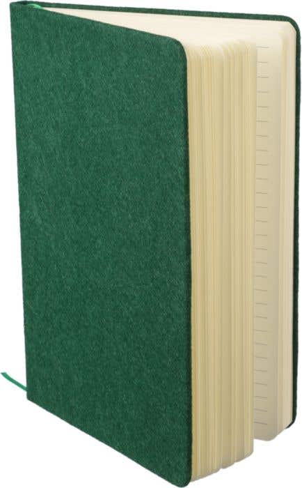 Cuaderno de fieltro reciclado (A5) Dario Original