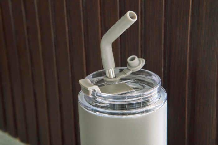 Stainless steel double-walled drinking bottle (500 ml) Omari