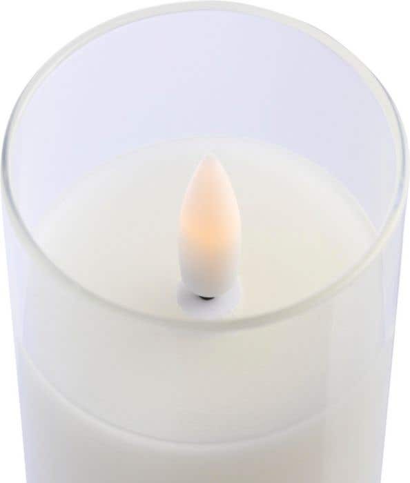 LED candle Serin | Glass holder