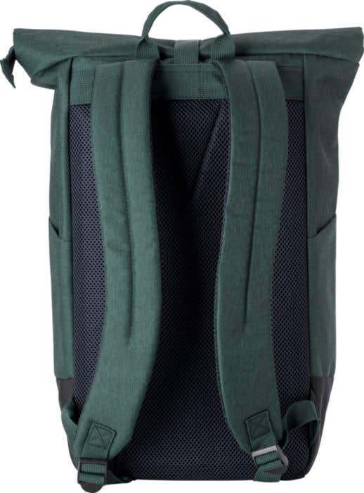 Polyester (600D) roll-top backpack Oberon