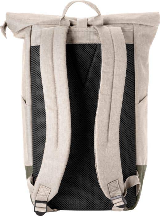 Polyester (600D) roll-top backpack Oberon