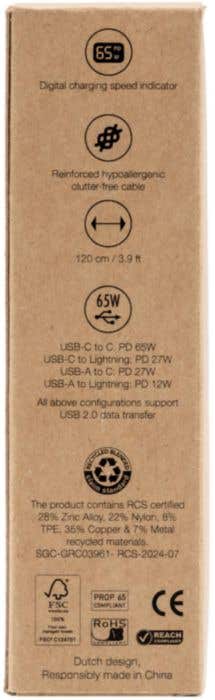 BrandCharger Thor Eco charging cable