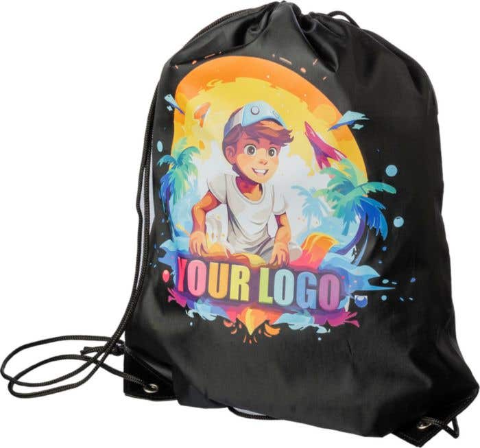 Polyester (210D) drawstring backpack Stef