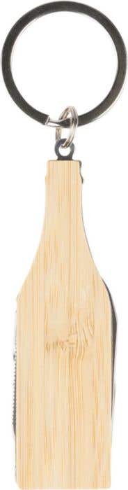 Porte-clés multi-outils en bambou Inaya