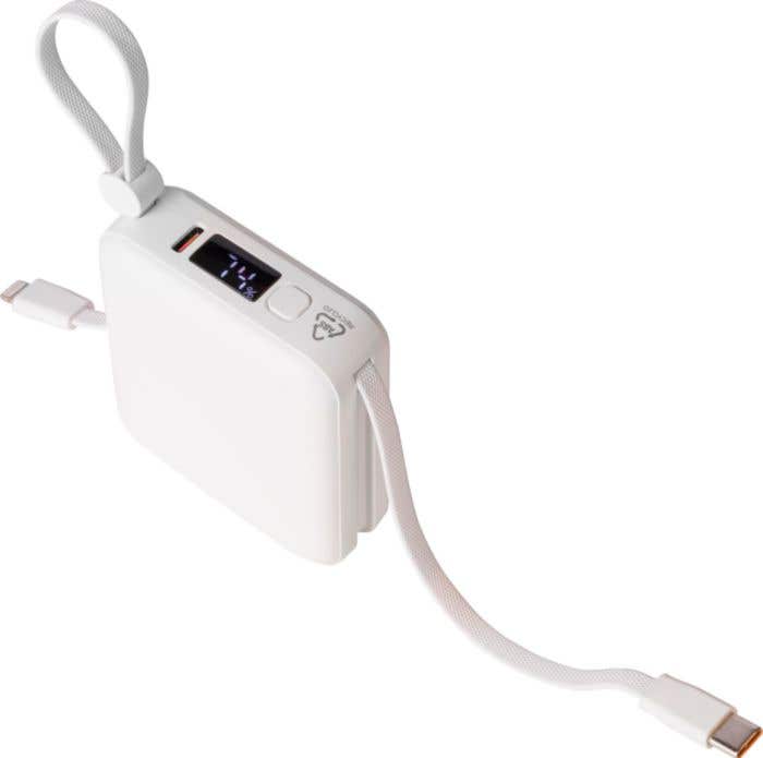 Recycelte ABS-Powerbank Jona