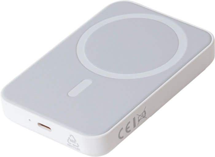 Gerecyclede ABS-draadloze oplader powerbank Miren