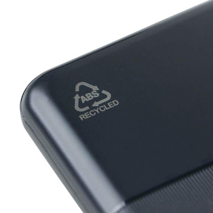 Power bank en ABS recyclé Tavi