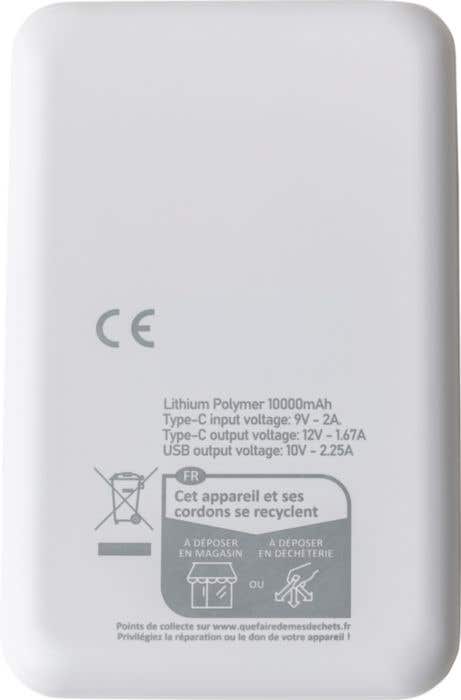 Powerbank Tavi | Gerecycled | 10.000 mAh