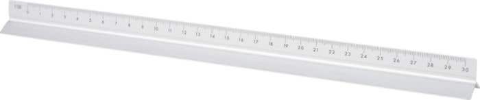 Aluminium 30 cm triangle-shaped ruler Tavi