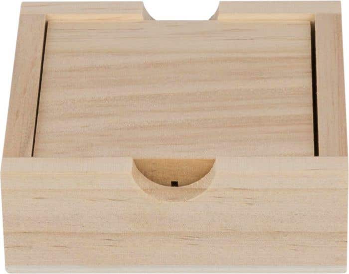 Conjunto mini Sudoku em madeira de pinho Kenza