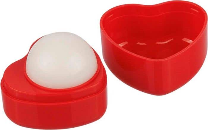 PP heart-shaped lip balm jar Ilja