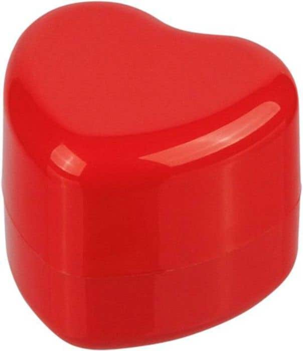 PP heart-shaped lip balm jar Ilja