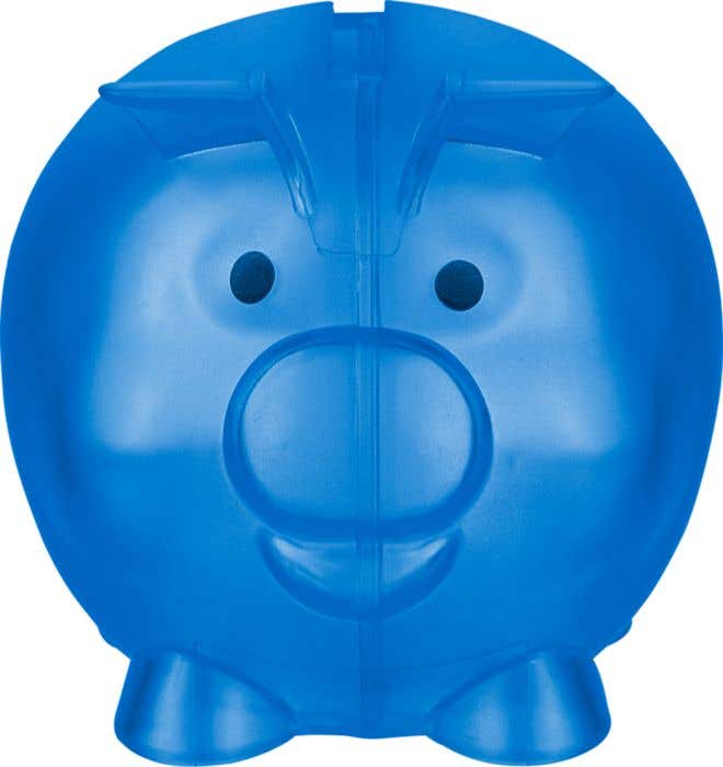 Recycled PS plastic piggy bank Vivi