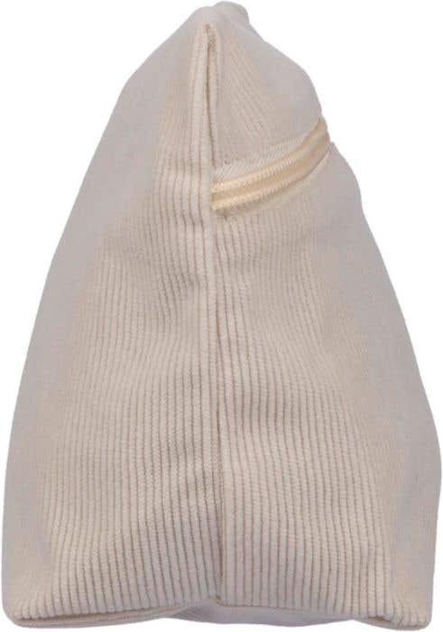 Corduroy zippered cosmetic pouch Tia