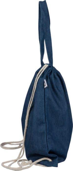 Drawstring bag Dex | Recycled denim | 6.6 l