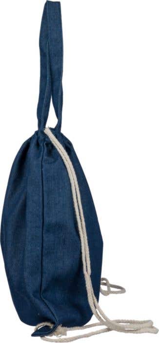 Drawstring bag Dex | Recycled denim | 6.6 l