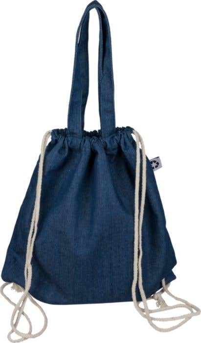 Drawstring bag Dex | Recycled denim | 6.6 l