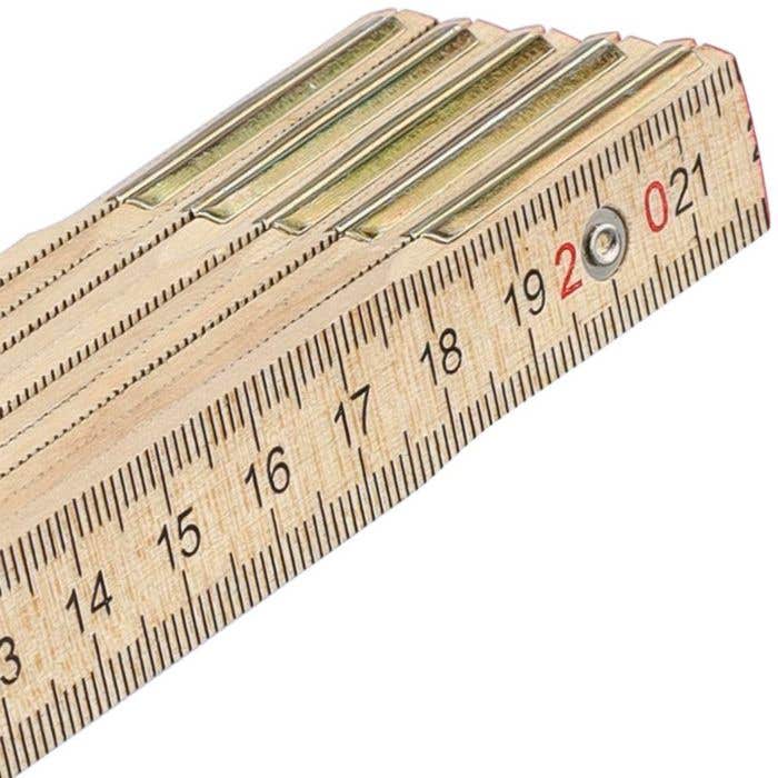 Folding ruler Ezio | Birchwood | 2 m