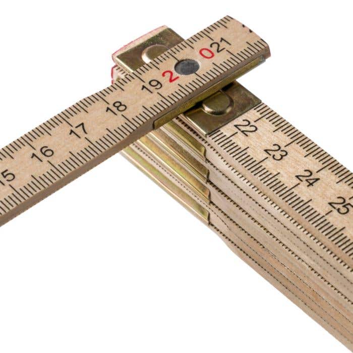 Folding ruler Ezio | Birchwood | 2 m