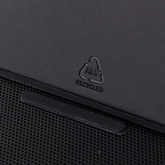 Power bank sans fil 3 en 1 en ABS recyclé Elias