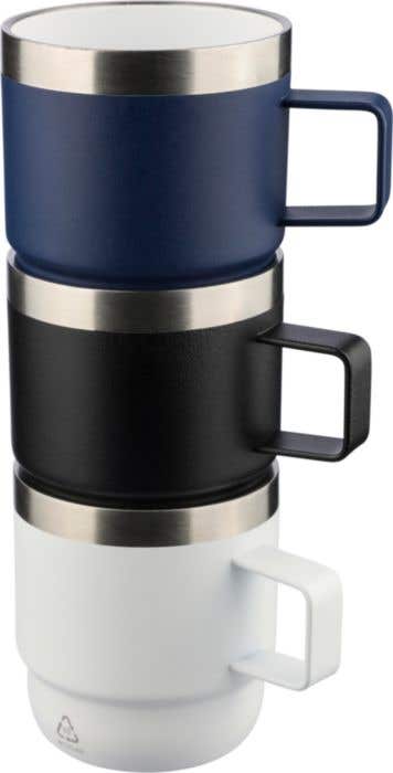 Recycled stainless steel double-walled cup (180 ml) Lilia