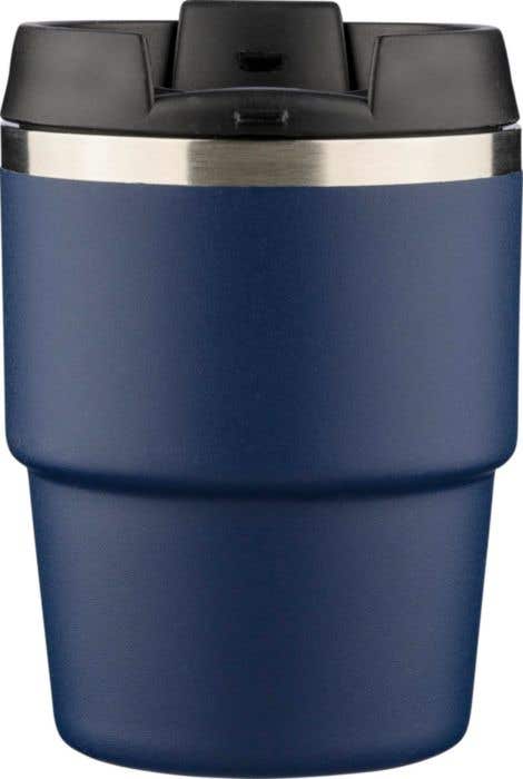 Recycled stainless steel double-walled mug (175 ml) Oli