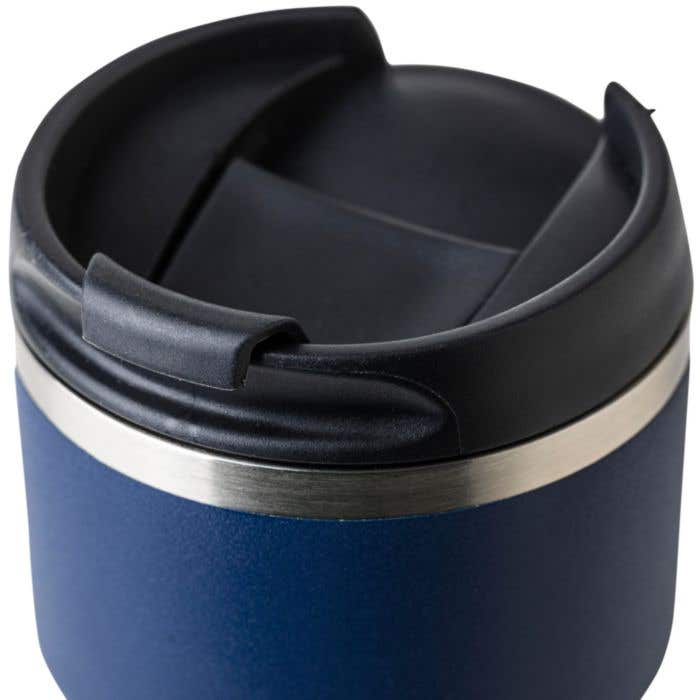 Mug double paroi de 175 ml en acier inoxydable recyclé Oli