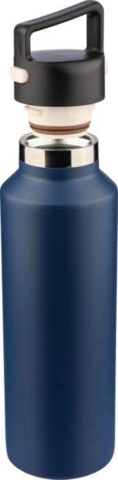 Recycled stainless steel double-walled bottle (600 ml) Mace