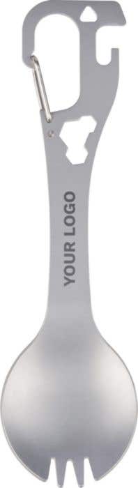 Cuillère-fourchette en acier inoxydable Noe