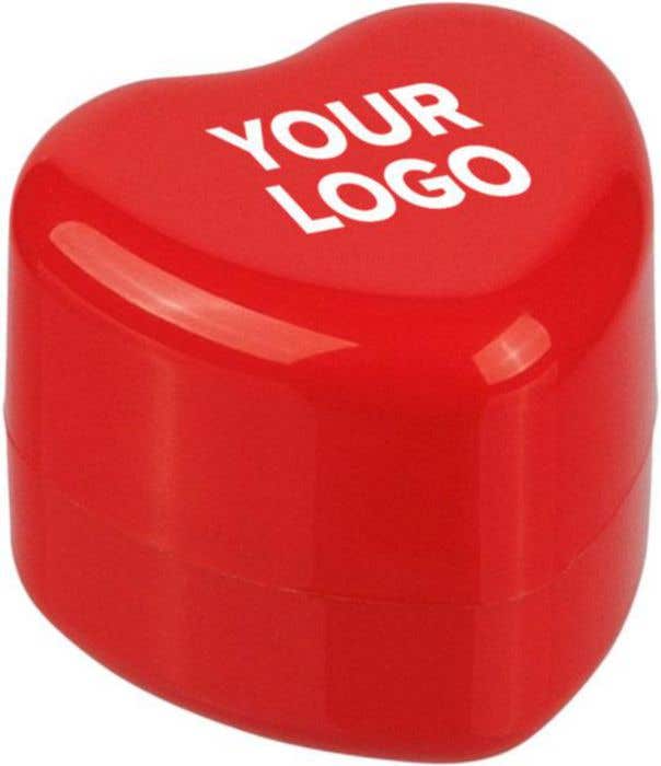 PP heart-shaped lip balm jar Ilja