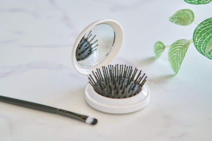 Brush and mirror set Eloi | Recycled