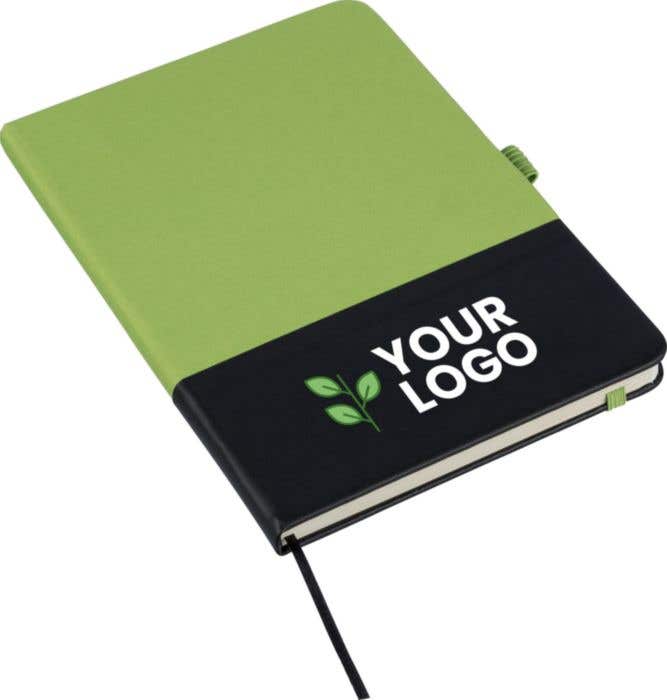 Carnet A5 en polyester rPET Yuna