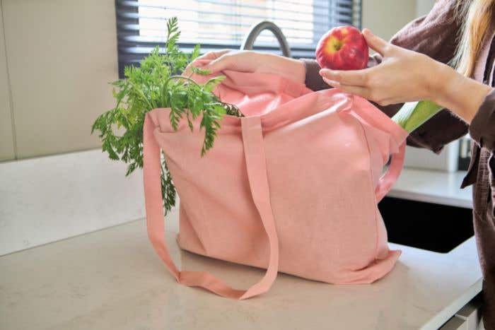 Bolsa tote de algodón Tarin