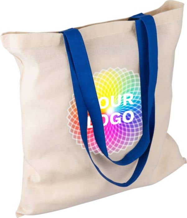 Shopping bag Maris | Cotton | Colored handles