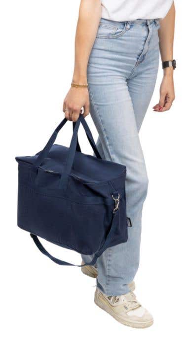 Recycled polycotton (330 gsm) cooler bag Luz