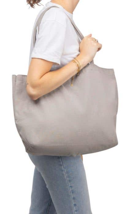 Corduroy tote bag Tino