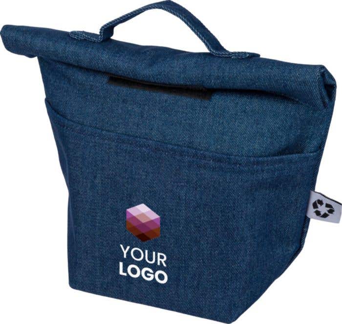 Borsa termica roll-top in denim riciclato Mira