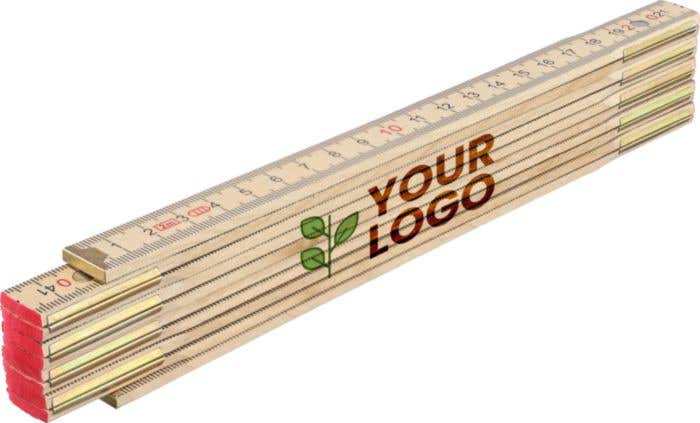 Regla plegable de madera de abedul Ezio