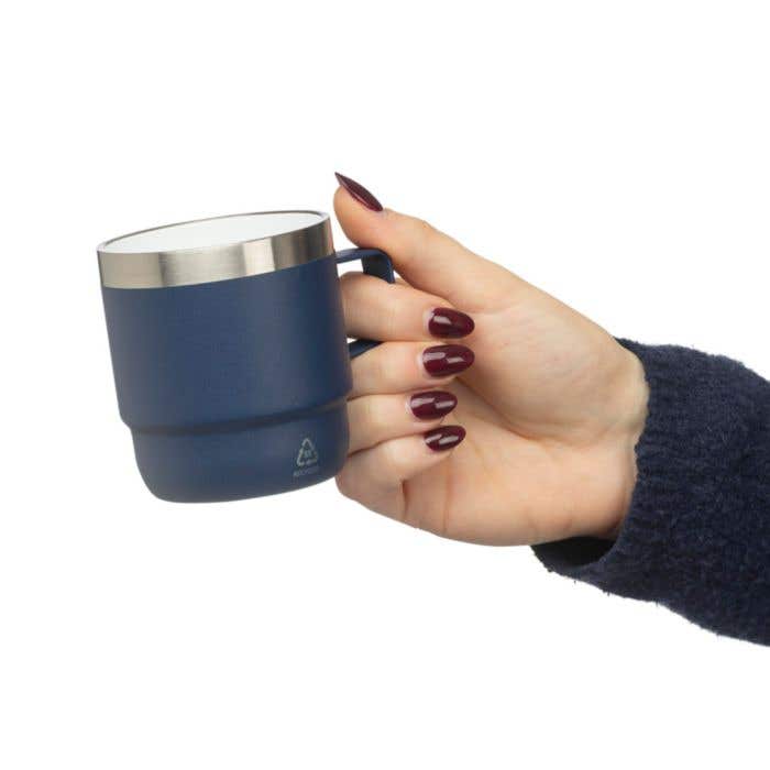 Recycled stainless steel double-walled cup (180 ml) Lilia