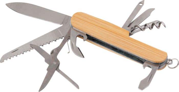 Pocket knife Phoebe | Bamboo | 9 items