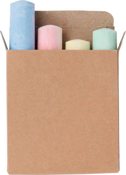 Cardboard box with chalk Orville