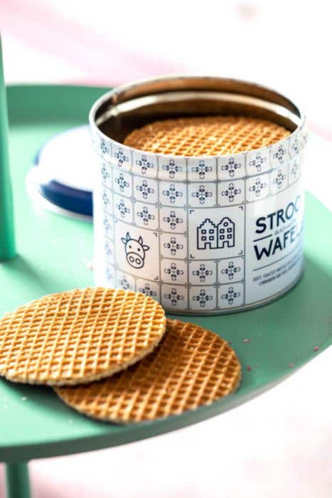 Bolachas Wafels de caramelo com 8 unidades Juanita