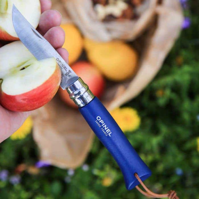 Opinel Colorama No 08 zakmes | Met riemetui
