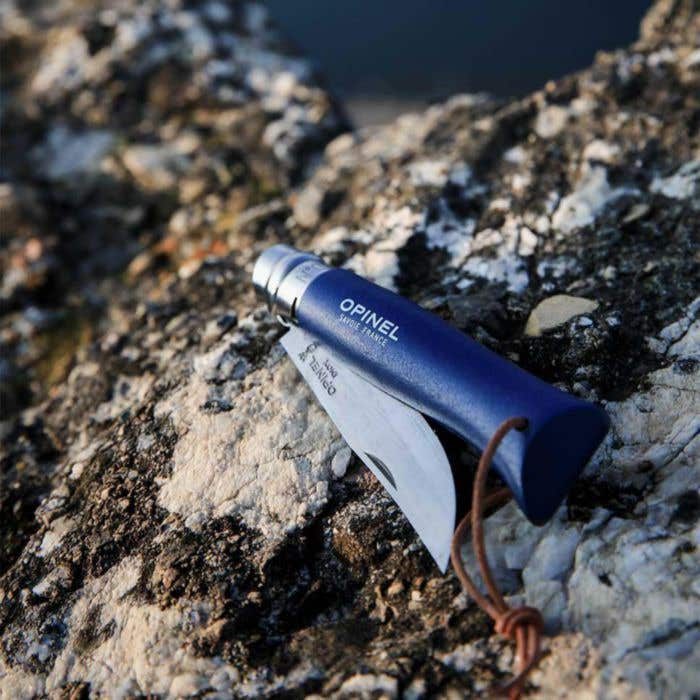 Opinel Colorama No 08 zakmes | Met riemetui